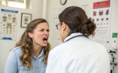 Актюбинка плюнула в сторону доктора, ее оштрафовали