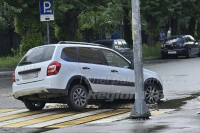 Мэрия прокомментировала провал на дороге в центре Казани