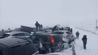 Пострадавшие в массовой аварии на трассе Астана-Щучинск намерены подать в суд на “КазАвтоЖол”