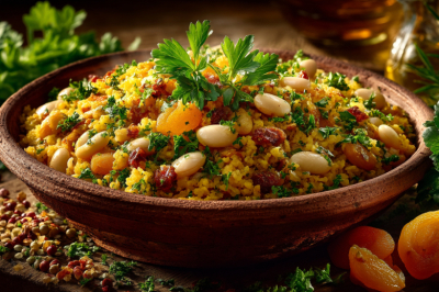 Когда рис приелся, попробовал сделать этот пилав с булгуром &mdash; ароматное блюдо с ореховыми нотками