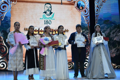 В Каркаралинске прошёл областной конкурс чтецов к 180-летию Абая