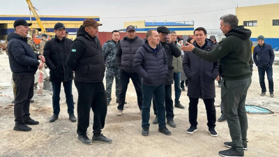 Председатель КГД провел встречу с жителями Туркестанской области и проверил модернизацию пунктов пропуска
