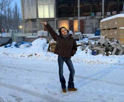 &laquo;Для нас это большое событие&raquo;: Загитова побывала на стройке школы в Казани