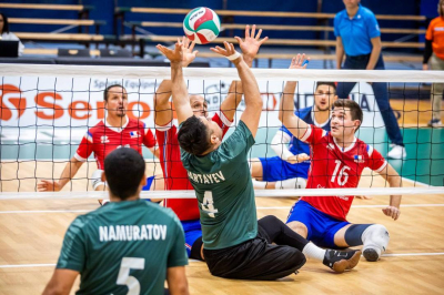 Сборная Казахстана продолжает блистать на Кубке мира по пара волейболу