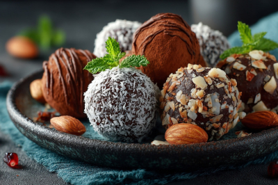 Домашние трюфели без заморочек &mdash; делаю из смеси, а гости думают, что из кондитерской