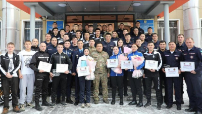 В ДЧС Карагандинской области подвели итоги спортивного года