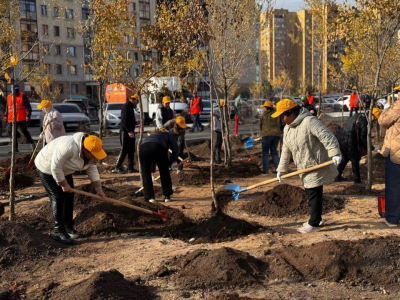 «Таза Қазақстан»: в Астане стартовал общегородской субботник