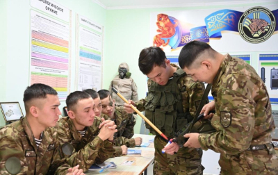 Масштабные учения морских пехотинцев в зимний период