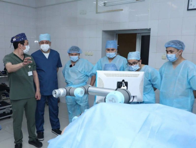 В Караганде будет применяться робот для операций на мозге