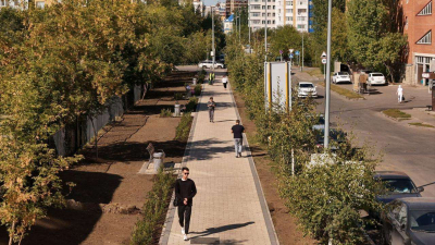 В Астане открыли новую аллею в честь 30-летия Конституции