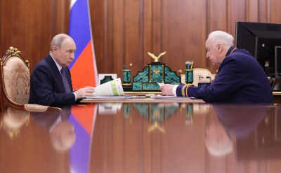 Путин встретился с Бастрыкиным: президенту доложили о расследовании преступлений Киева в Донбассе