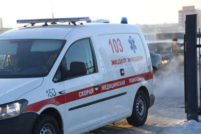 В Павлодаре из-за пожара в такси пострадали четыре человека
