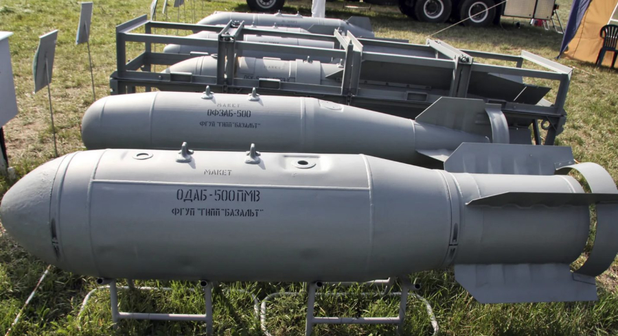 Дрон заснял ликвидацию пункта ВСУ в Запорожской области ударами ФАБ-500