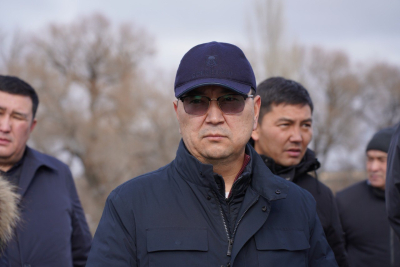 Глава Минсельхоза проинспектировал ирригационные объекты Чуйской области