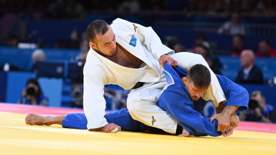 Казахстанский дзюдоист поднялся на пьедестал почета на Grand Slam в Ташкенте