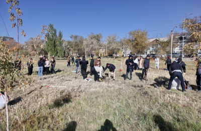«Таза Қазақстан»: жители Ұлытау вносят вклад в чистоту и озеленение региона