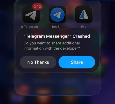 В Telegram рассылают опасный стикер, который ломает приложение