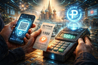 2026 год, началось. Первый штраф оплачен цифровым рублем